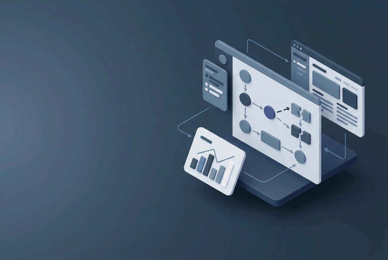 Professional header image for industry analysis: Where Workflow Automation Actually Breaks Down for Small ...